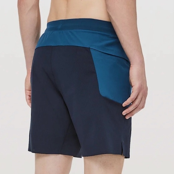 Lululemon Namaste at the Beach 8" Athletic Lightweight Quick Dry Swim Shorts L - Picture 2 of 12